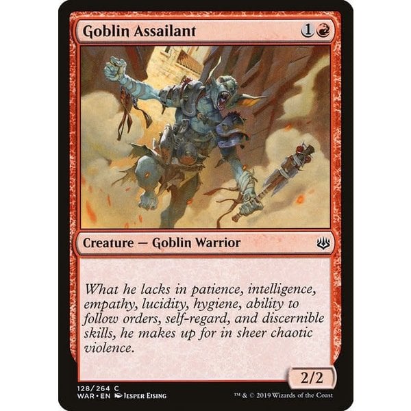 Magic: The Gathering Goblin Assailant (128) Lightly Played