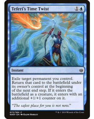 Magic: The Gathering Teferi's Time Twist (072) Lightly Played