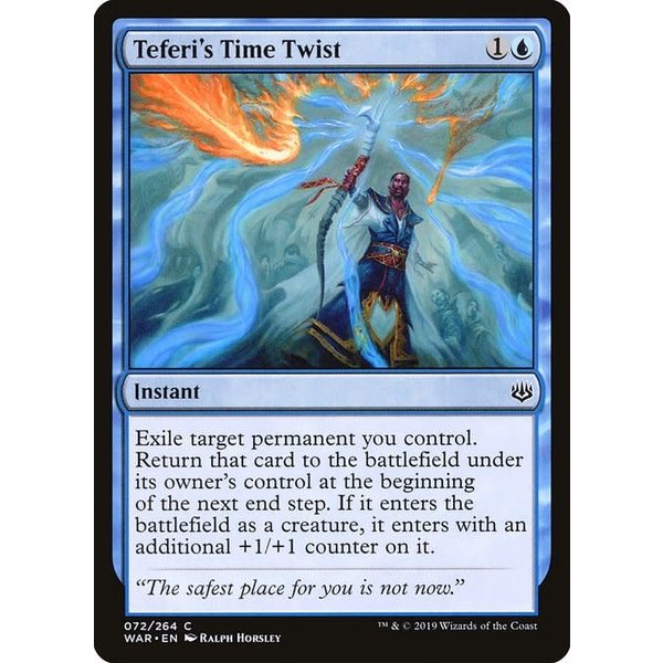 Magic: The Gathering Teferi's Time Twist (072) Lightly Played