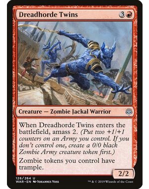 Magic: The Gathering Dreadhorde Twins (126) Lightly Played