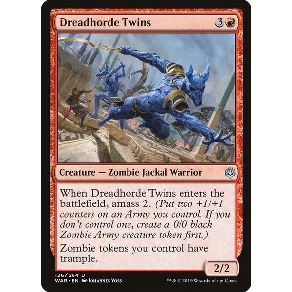 Magic: The Gathering Dreadhorde Twins (126) Lightly Played