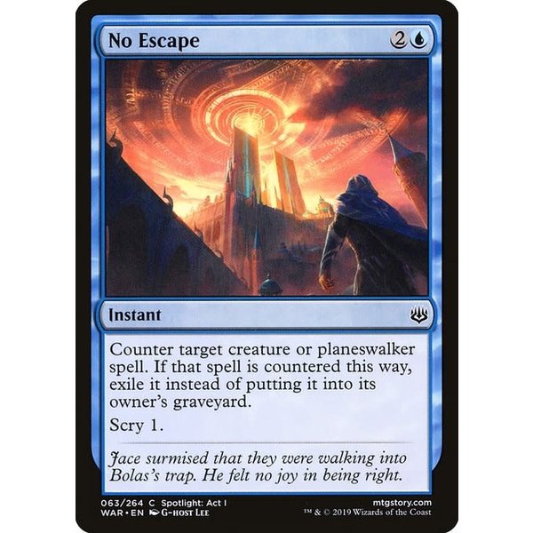 Magic: The Gathering No Escape (063) Near Mint