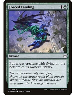 Magic: The Gathering Forced Landing (161) Lightly Played