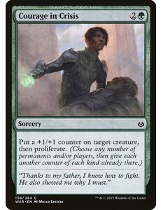 Magic: The Gathering Courage in Crisis (158) Lightly Played