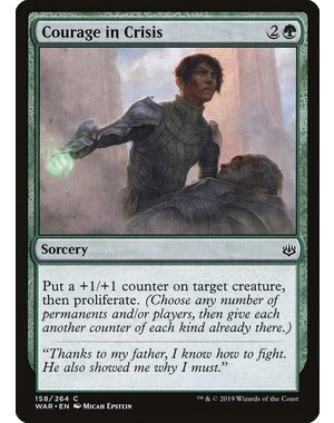Magic: The Gathering Courage in Crisis (158) Lightly Played