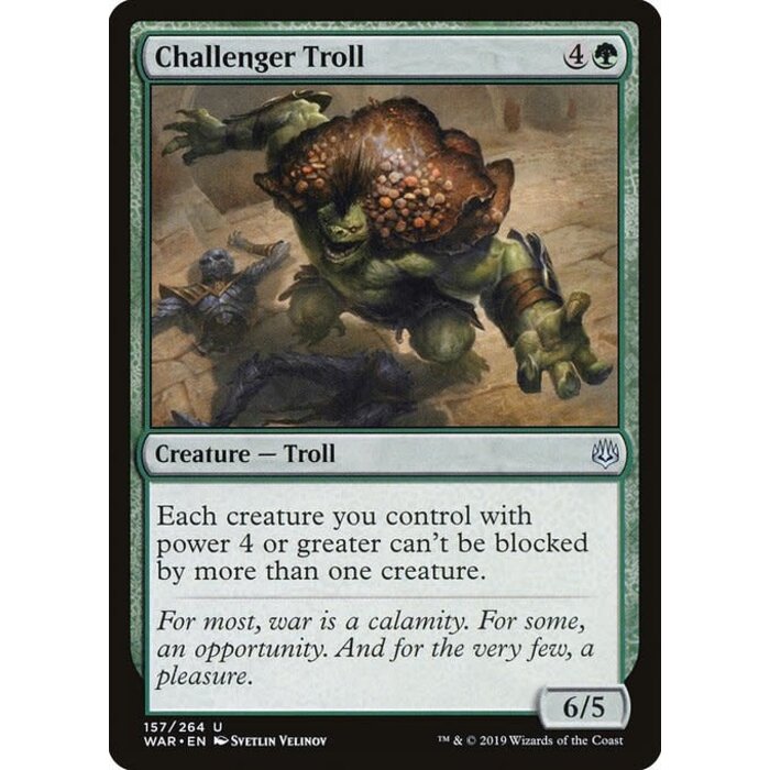 Magic: The Gathering Challenger Troll (157) Near Mint