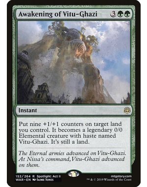 Magic: The Gathering Awakening of Vitu-Ghazi (152) Lightly Played