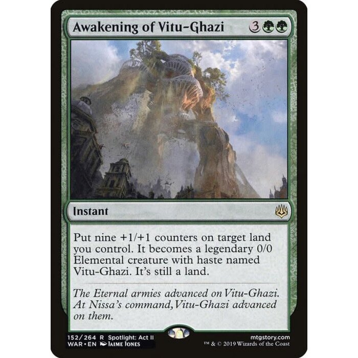 Magic: The Gathering Awakening of Vitu-Ghazi (152) Lightly Played