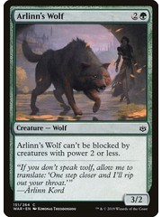 Magic: The Gathering Arlinn's Wolf (151) Lightly Played