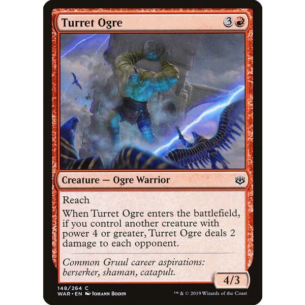 Magic: The Gathering Turret Ogre (148) Lightly Played