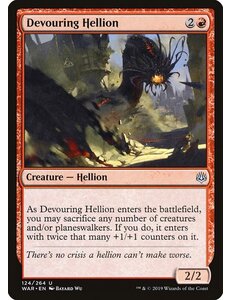 Magic: The Gathering Devouring Hellion (124) Near Mint