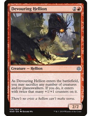 Magic: The Gathering Devouring Hellion (124) Near Mint