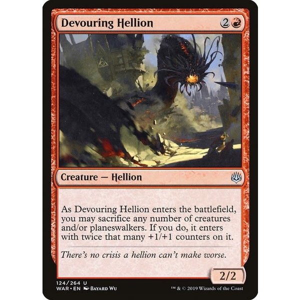 Magic: The Gathering Devouring Hellion (124) Near Mint