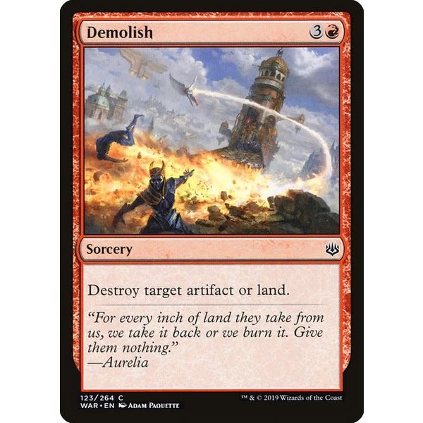 Magic: The Gathering Demolish (123) Near Mint