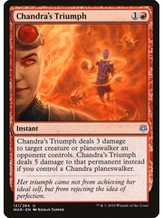 Magic: The Gathering Chandra's Triumph (121) Lightly Played