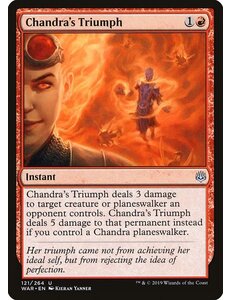Magic: The Gathering Chandra's Triumph (121) Lightly Played