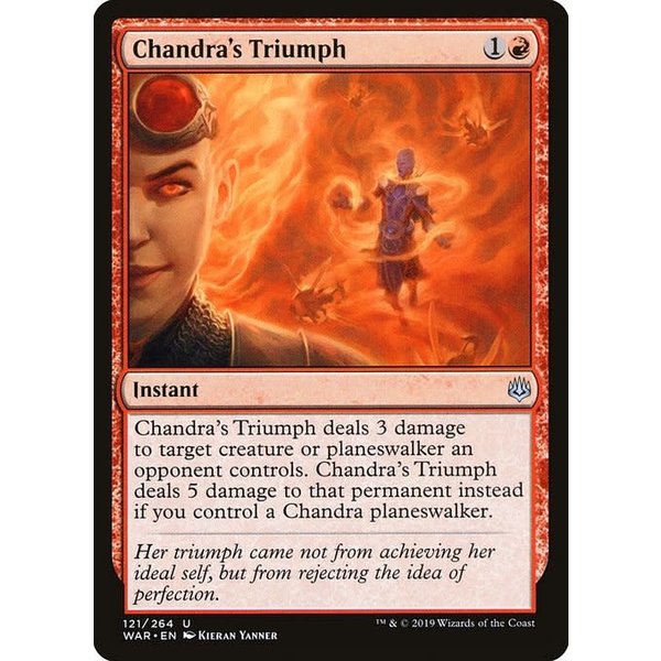 Magic: The Gathering Chandra's Triumph (121) Lightly Played