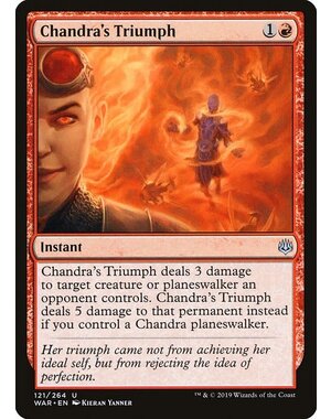 Magic: The Gathering Chandra's Triumph (121) Near Mint