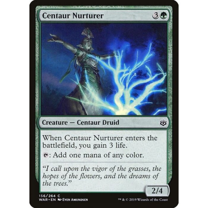 Magic: The Gathering Centaur Nurturer (156) Near Mint