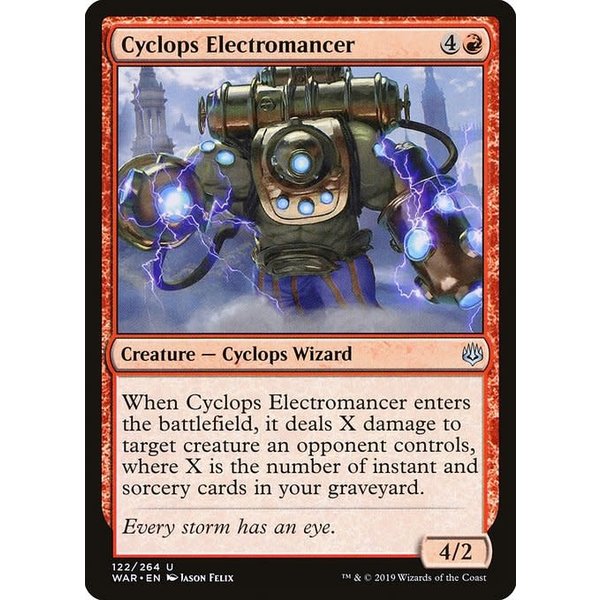 Magic: The Gathering Cyclops Electromancer (122) Lightly Played