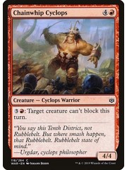 Magic: The Gathering Chainwhip Cyclops (118) Lightly Played