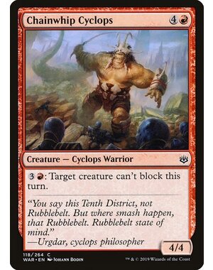 Magic: The Gathering Chainwhip Cyclops (118) Lightly Played
