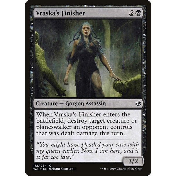 Magic: The Gathering Vraska's Finisher (112) Near Mint