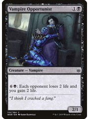 Magic: The Gathering Vampire Opportunist (110) Lightly Played