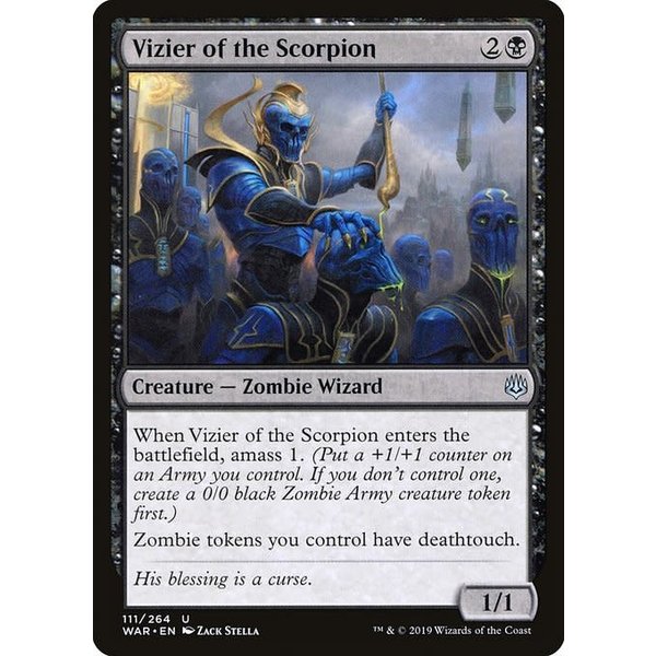 Magic: The Gathering Vizier of the Scorpion (111) Near Mint