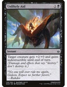 Magic: The Gathering Unlikely Aid (109) Lightly Played