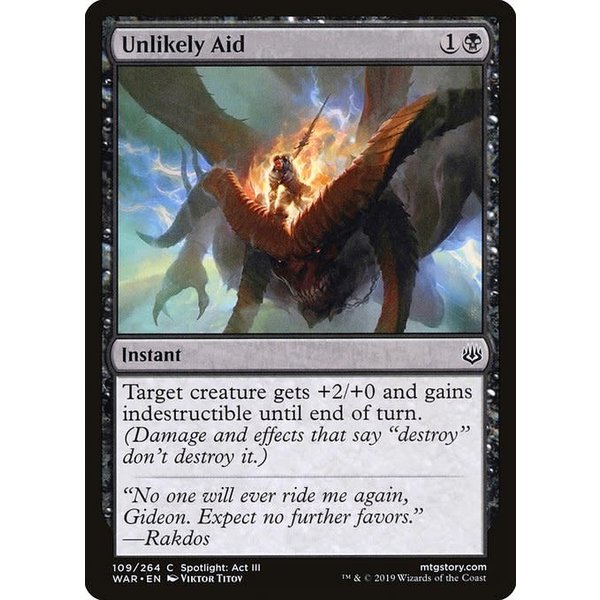 Magic: The Gathering Unlikely Aid (109) Near Mint