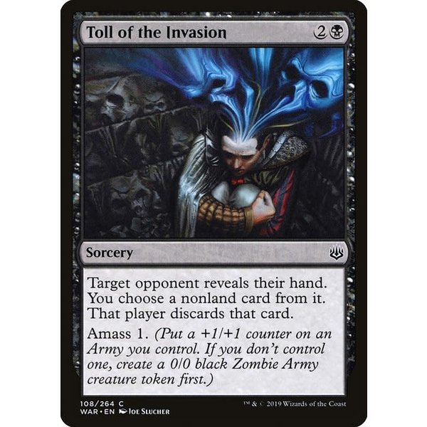 Magic: The Gathering Toll of the Invasion (108) Moderately Played