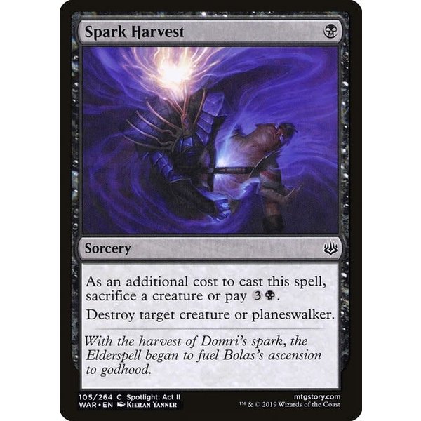 Magic: The Gathering Spark Harvest (105) Lightly Played