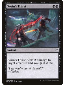 Magic: The Gathering Sorin's Thirst (104) Near Mint
