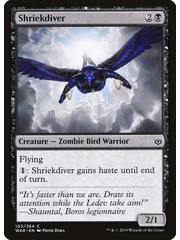 Magic: The Gathering Shriekdiver (103) Lightly Played