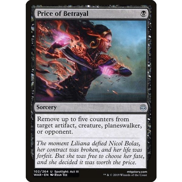 Magic: The Gathering Price of Betrayal (102) Heavily Played