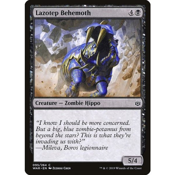 Magic: The Gathering Lazotep Behemoth (095) Near Mint