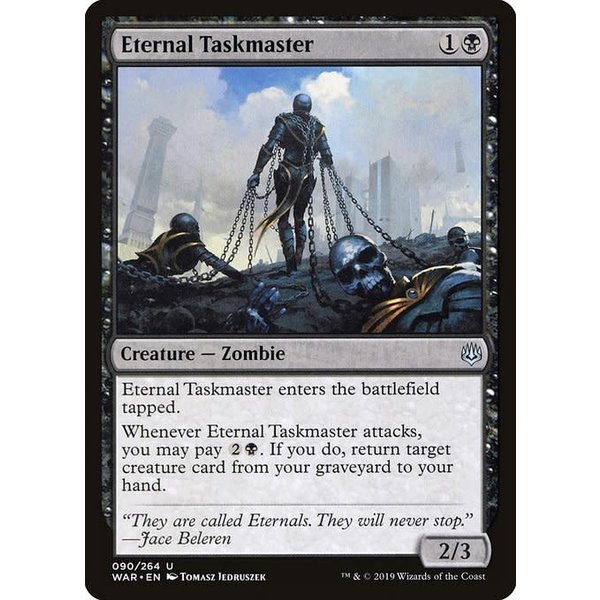 Magic: The Gathering Eternal Taskmaster (090) Near Mint