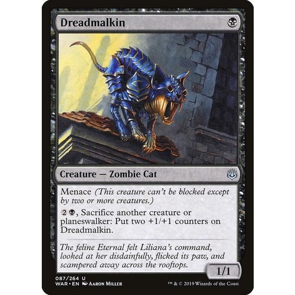 Magic: The Gathering Dreadmalkin (087) Heavily Played