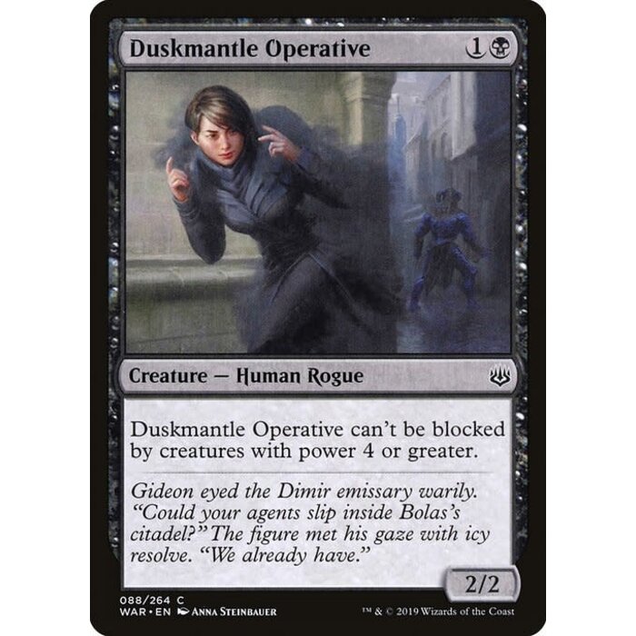 Magic: The Gathering Duskmantle Operative (088) Lightly Played