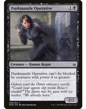 Magic: The Gathering Duskmantle Operative (088) Near Mint