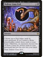 Magic: The Gathering Deliver Unto Evil (085) Lightly Played