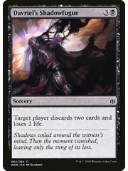 Magic: The Gathering Davriel's Shadowfugue (084) Near Mint