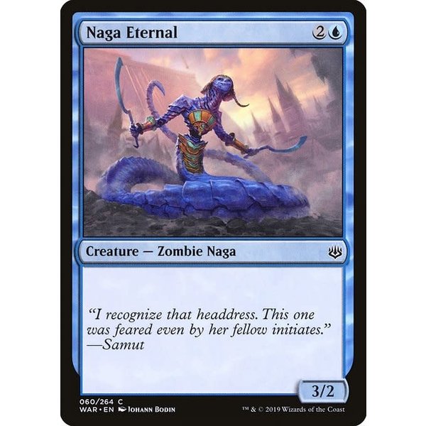 Magic: The Gathering Naga Eternal (060) Lightly Played