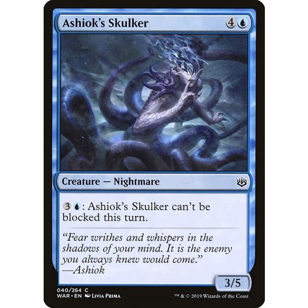 Magic: The Gathering Ashiok's Skulker (040) Lightly Played