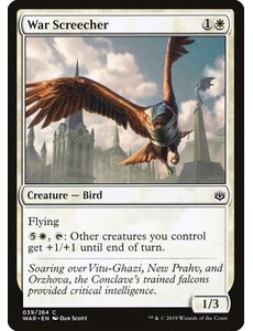 Magic: The Gathering War Screecher (039) Lightly Played