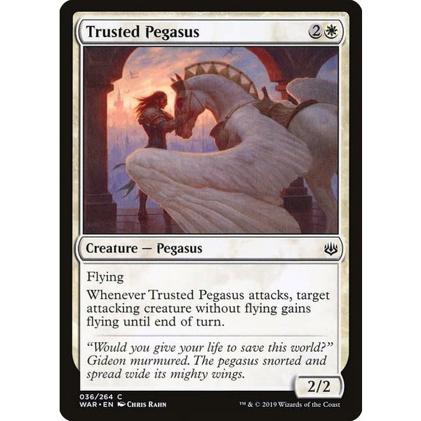 Magic: The Gathering Trusted Pegasus (036) Lightly Played