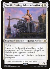 Magic: The Gathering Tomik, Distinguished Advokist (034) Lightly Played