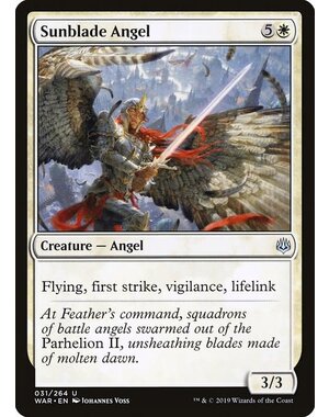 Magic: The Gathering Sunblade Angel (031) Near Mint