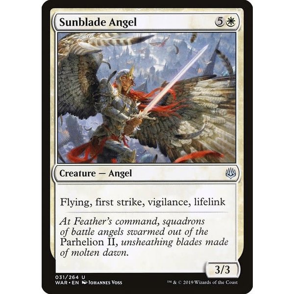 Magic: The Gathering Sunblade Angel (031) Near Mint